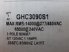 Eaton GHC3090S1 Molded Case Breakers (MCCBs) GHC 3P 90A 480V 50/60Hz 3Ph G Frame