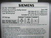 Siemens GNF321NRA Safety Switches GNF 3P 30A 240V 50/60Hz 3Ph Non Fusible 4Wire NEMA 3R