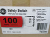 GE TG3223 Safety Switches TG 2P 100A 240V 50/60Hz 1Ph Fusible 3Wire EA NEMA 1 General Duty