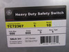 GE TC72367 Safety Switches TC 3P 800A 600V 50/60Hz 3Ph Fusible 3Wire NEMA 1 Double Throw