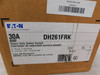 Eaton DH261FRK Safety Switches DH 2P 30A 600V 50/60Hz 1Ph Fusible 2Wire EA NEMA 3R