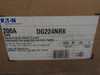 Eaton DG224NRK General Duty Safety Switches DG 2P 200A 240V 50/60Hz 1Ph EA NEMA 3R RAINPROOF