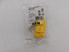 Eaton 4887-F-LW Plug/Connector/Adapter Accessories Connector 2P 15A 125V Yellow 3Wire EA
