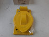 Cooper 2882G Plug/Connector/Adapter Accessories Connector 2P Yellow 2Wire Armoured