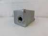 OZ Gedney FD-1-50 Conduit Bodies FD Zinc Plated 1 Gang