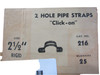 Efcor 216-2-HOLE Conduit Fittings Conduit Strap