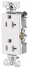 Eaton 6352W-BU Duplex Receptacle Outlet