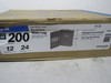 Eaton BR1224L200R Loadcenters and Panelboards BR 1P 200A 240V 50/60Hz 1Ph 3Wire 24Cir 12Sp NEMA 3R
