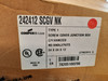 Cooper 242412-SCGV-NK Electrical Enclosures Screw Cover NEMA 1 Galvanized