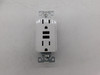 Eaton TR7765W-BOX Combination USB Charger Duplex Receptacle Outlet