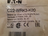 Eaton C22-WRK3-K20 Selector Switches Knob 2NO 3 Position Black/White EA Non-Illuminated