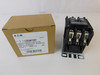 Eaton C25DNF330T Definite Purpose Contactors 3P 30A 24V EA