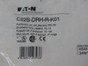 Eaton C22S-DRH-R-K01 Pushbuttons Non-Illuminated 1NO EA