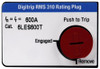 Eaton 6LES600T Rating Plug Fixed 600A L Frame EA