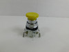 Eaton 10250ED1343-1 Pushbuttons Non-Illuminated 1NC Yellow NEMA 3/3R/4/4X/12/13 Mushroom Head