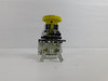 Eaton 10250ED1343-1 Pushbuttons Non-Illuminated 1NC Yellow NEMA 3/3R/4/4X/12/13 Mushroom Head