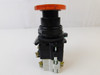 Eaton E34GDB97LAD24-1X Pushbuttons Illuminated 24V 1NO 1NC 2 Position Amber Push/Pull Maintained LED
