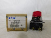 Eaton 10250T34R Pilot Lights Pilot Light 120V Red EA NEMA 3/3R/4/4X/12/13 Watertight/Oiltight