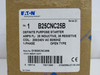 Eaton B25CNC25B Non-Reversing Starters Definite Purpose 25A 240V 50/60Hz 1Ph