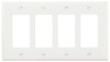 Eaton PJ264W Wallplates and Accessories Wallplate White EA