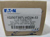 Eaton 10250T397LWD24-53 Pushbuttons Illuminated 24V 1NO White NEMA 3/3R/4/4X/12/13 Watertight/Oiltight