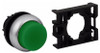 Eaton M22-DLH-G Pushbuttons Illuminated Green EA NEMA 3/3R/4/4X/12/13 Watertight/Oiltight