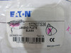 Eaton 10250TS36 Contact Blocks and Other Accessories Legend Plate Black 10PK