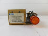 Eaton 10250T221LAP06 Pushbuttons Prestest 6V Orange EA NEMA 3/3R/4/4X/12/13 LED Watertight/Oiltight