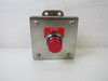 Eaton 10250T7005S Pushbuttons Station 1NO 1NC Red NEMA 3/3R/4/4X/12/13 Stainless Steel STOP