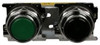 Eaton 10250TA66 Pushbuttons Station 2 Button Black/Green NEMA 4X