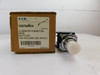 Eaton 10250T828WD24 Pushbuttons Illuminated 24V 1NO 1NC White LED