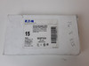 Eaton QCGFT1015 Miniature Circuit Breakers (MCBs) QCGF 1P 15A 120V 50/60Hz 1Ph EA