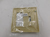 Eaton 2153V Wallplates and Accessories Wallplate Ivory Combination Toggle/Duplex Receptacle