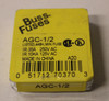 Bussmann AGC-1/2 Fuses Cartridge Fuse 250V 5BOX