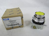 Eaton 10250T23Y Pushbuttons Non-Illuminated 10A 600V 1NO Yellow NEMA 3/3R/4/4X/12/13 Watertight/Oiltight Flush Button