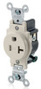 Leviton T5020-T Surge Protection Device (SPD) Outlet