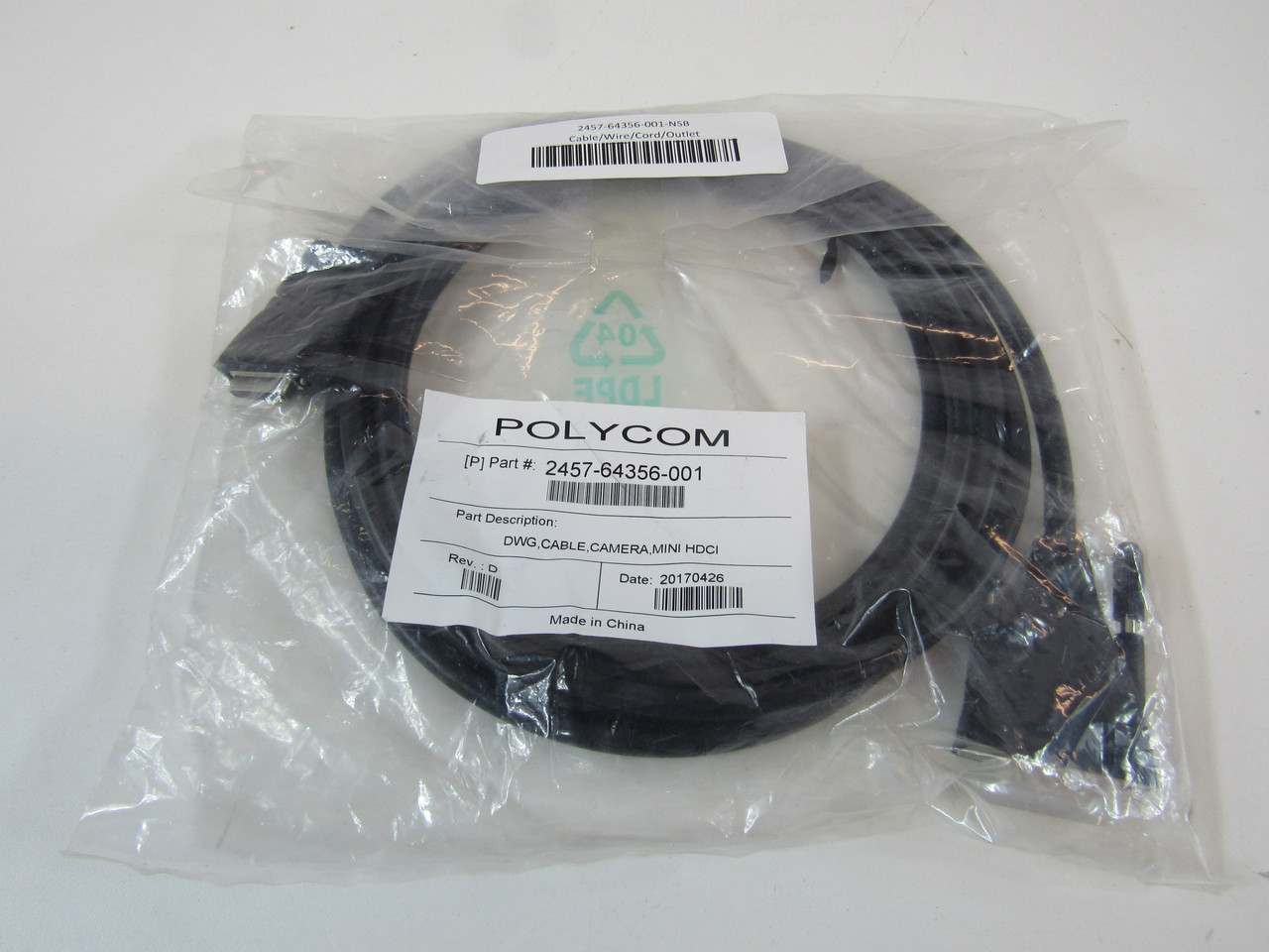 Polycom 2457-64356-001 Camera Cable
