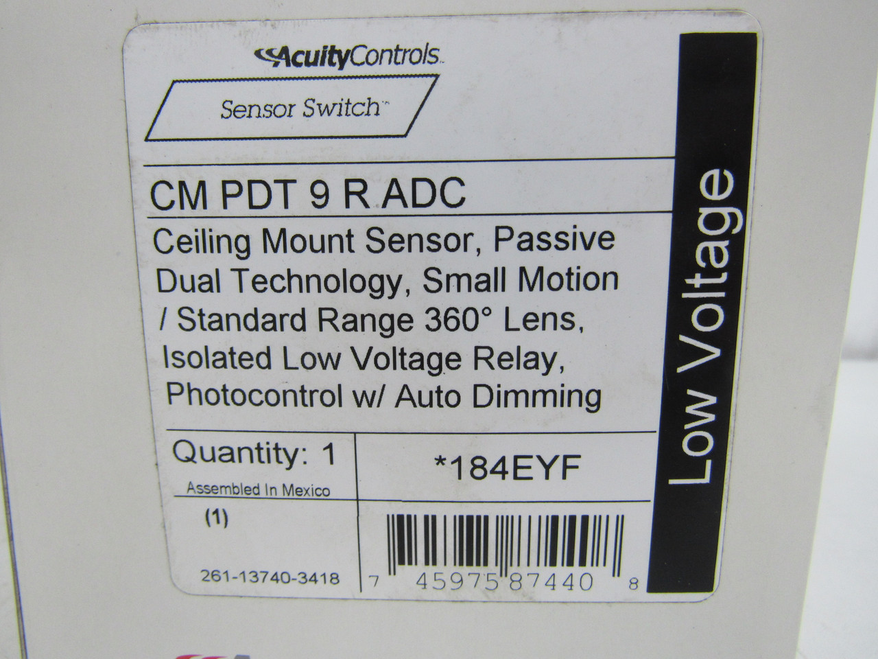 Occupancy Sensor, Ceiling Mount by Sensor Switch cm PDT 10