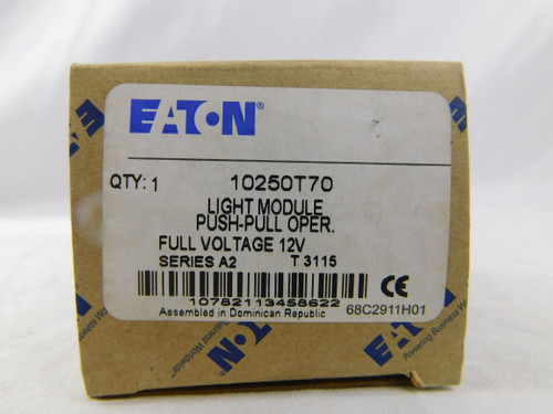Eaton 10250T70 Pilot Lights Indicating Light 12V