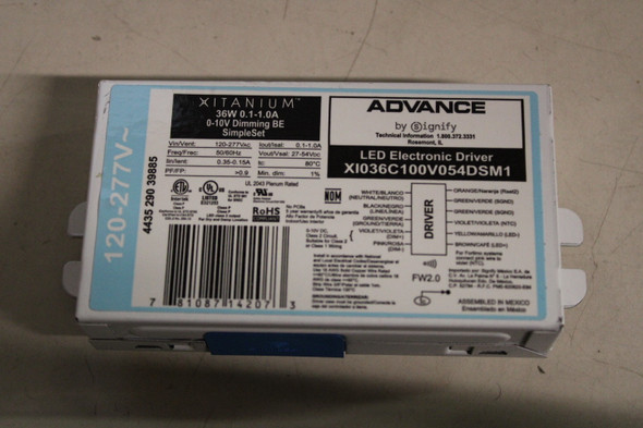 Advance XI036C100V054DSM1 LED Drivers EA