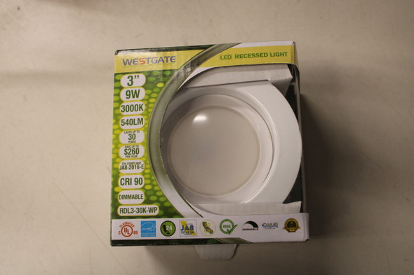 Westgate RDL3-30K-WP LED Lighting EA