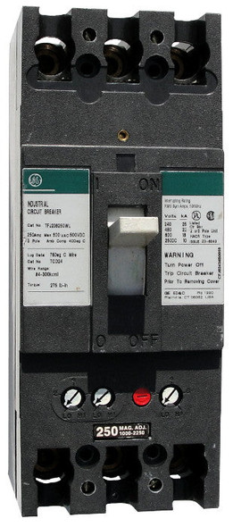 GENERAL ELECTRIC TFJ236070WL Molded Case Breakers (MCCBs)