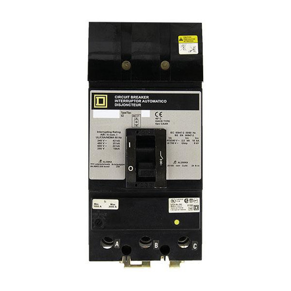 Square D KC34250 Molded Case Breakers (MCCBs)