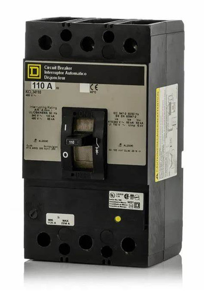 Square D KCL34110-1021 Molded Case Breakers (MCCBs)