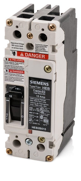 Siemens HEB2B015B Miniature Circuit Breakers (MCBs)