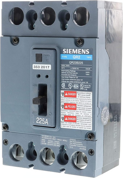 Siemens QR23B225 Molded Case Breakers (MCCBs) EA