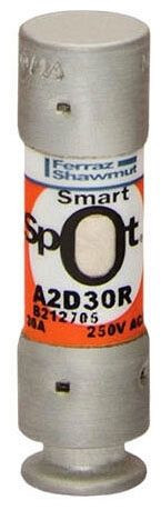 Ferraz Shawmut A2D30R Class RK1 30A 250VAC/DC Low Voltage Ul Power Fuse