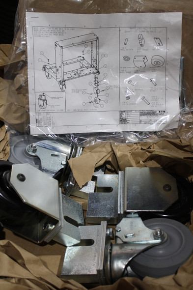 Eaton 68C5010G11 Meter and Meter Socket Accessories Wheel Hardware Kit EA Swivel Direct Roll-In