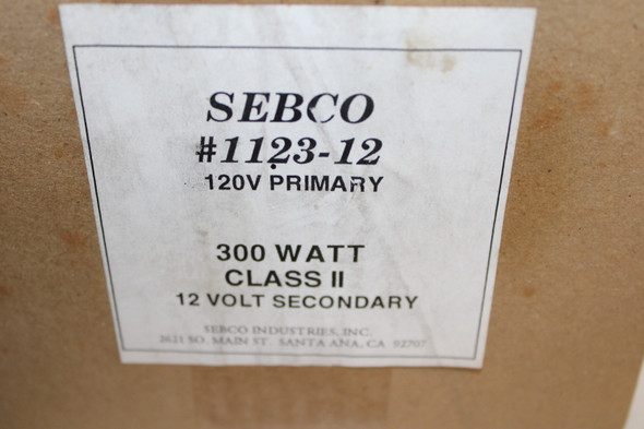 SEBCO 1123-12 Lighting Transformer