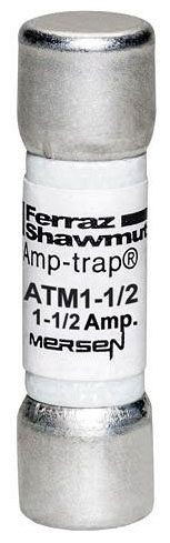 Ferraz Shawmut ATM1-1/2 Midget Class 1-1/2A 600VAC/DC Midget Fuse